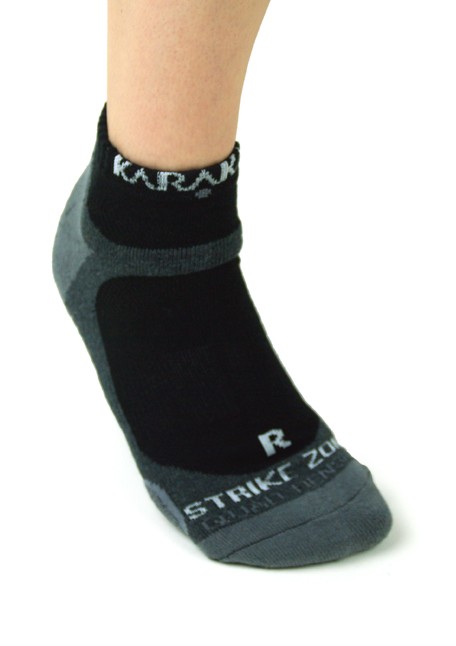 Karakal Mens X4-Technical Trainer Sock - Black